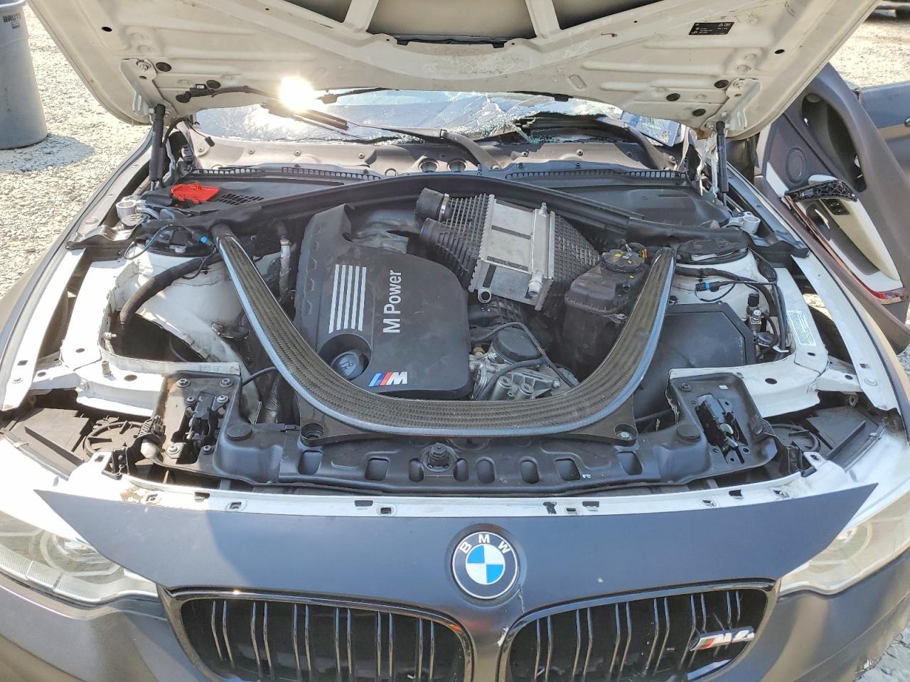 2015 Bmw M4 Black vin: WBS3U9C57FJ968279