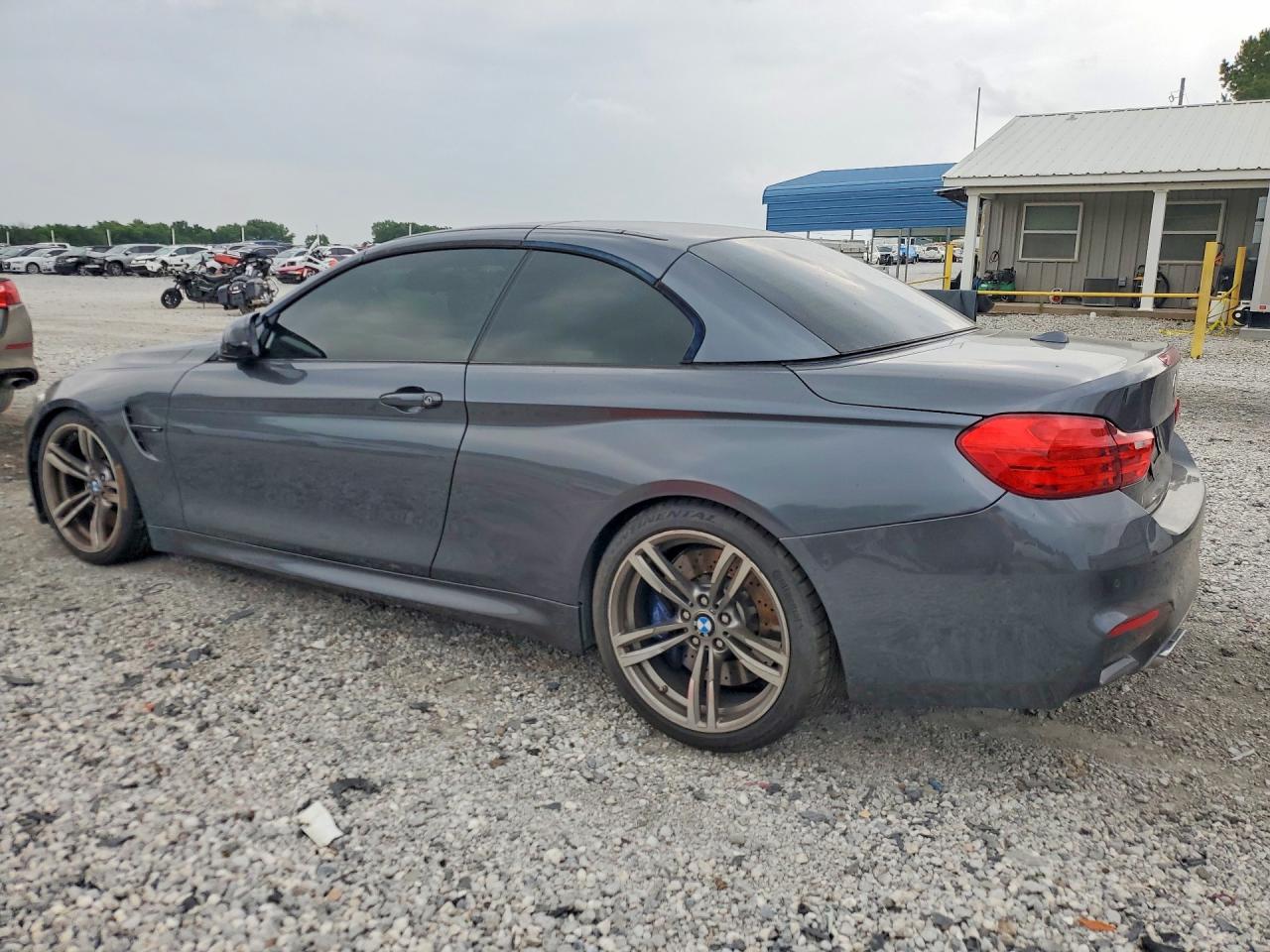 2015 Bmw M4 Gray vin: WBS3U9C59FJ968526