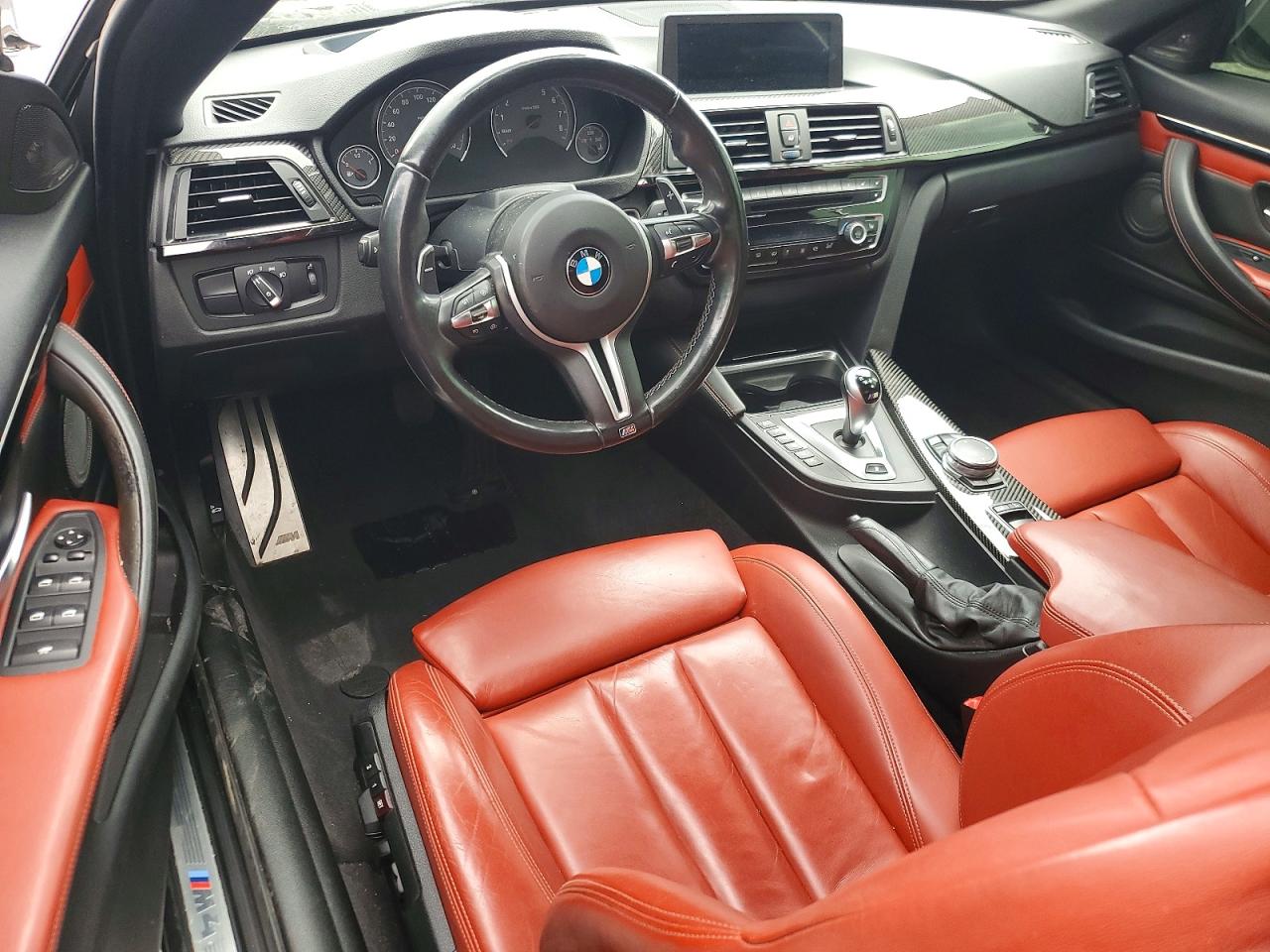 2015 Bmw M4 Gray vin: WBS3U9C59FJ968526