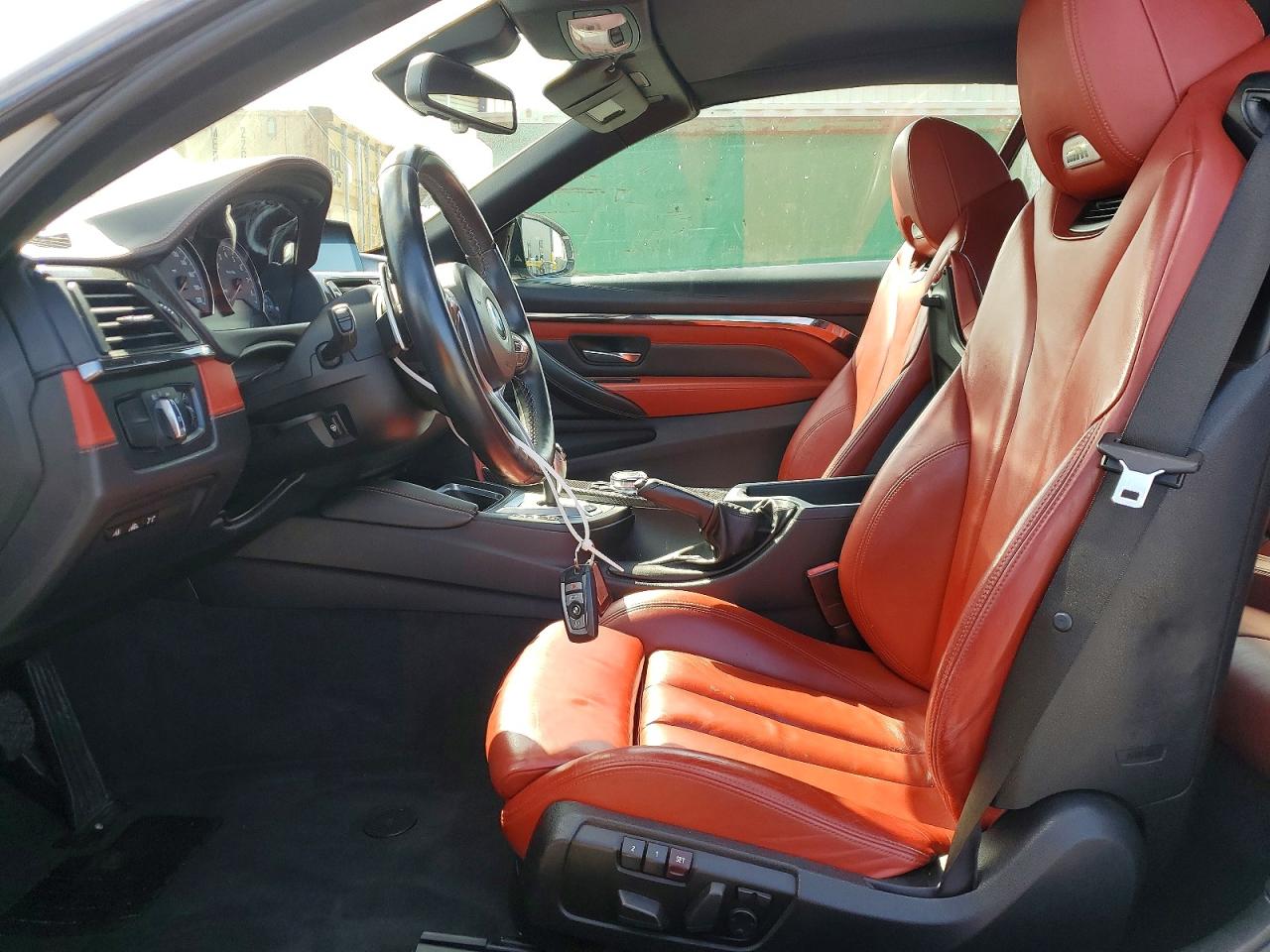 2015 Bmw M4 White vin: WBS3U9C5XFJ968308