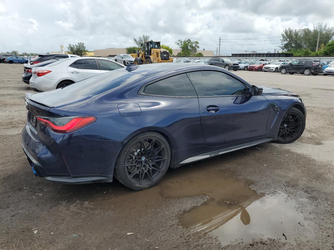 2023 Bmw M4 Competition Blue vin: WBS43AZ03PCM20306