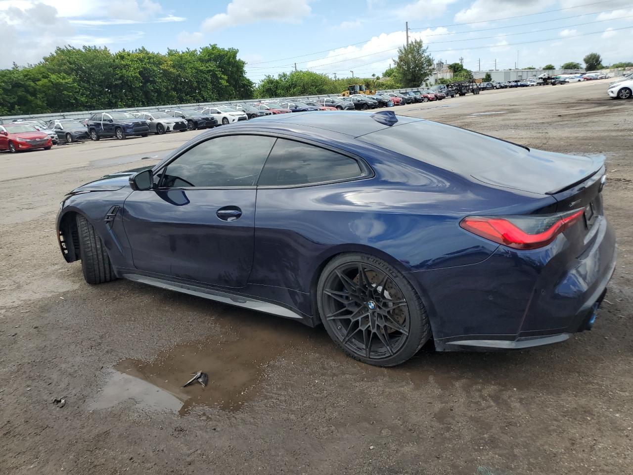 2023 Bmw M4 Competition Blue vin: WBS43AZ03PCM20306