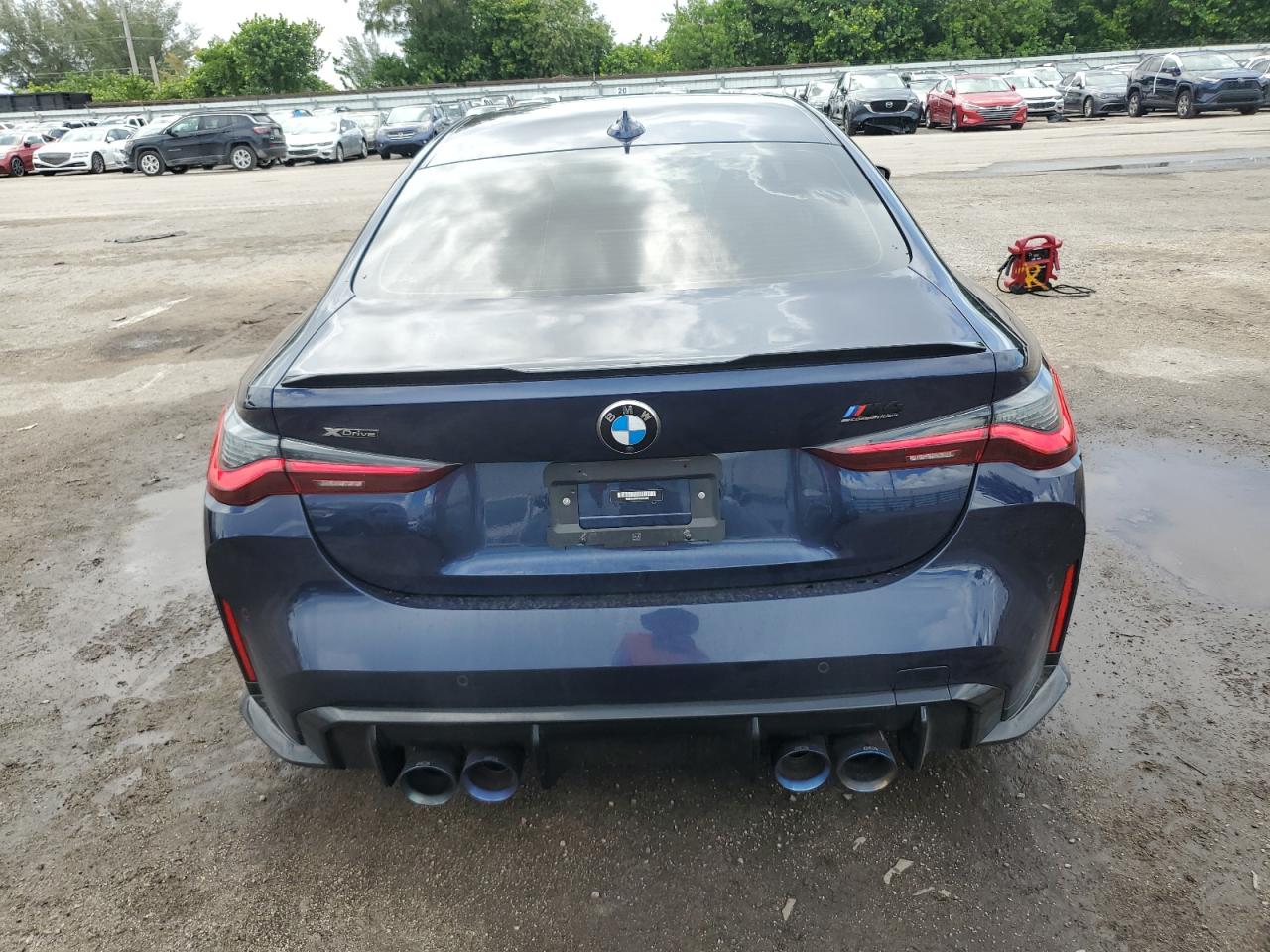 2023 Bmw M4 Competition Blue vin: WBS43AZ03PCM20306