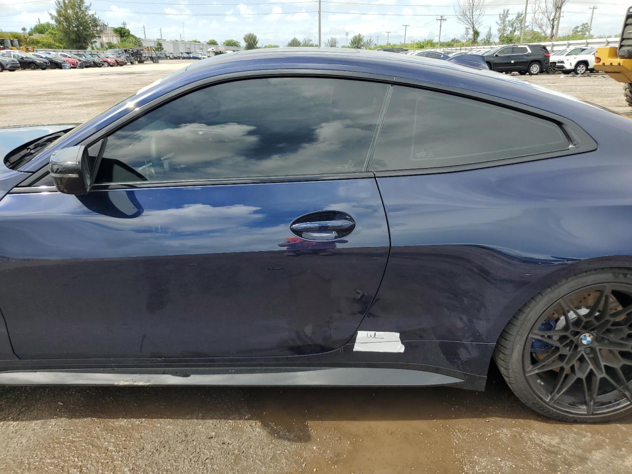 2023 Bmw M4 Competition Blue vin: WBS43AZ03PCM20306