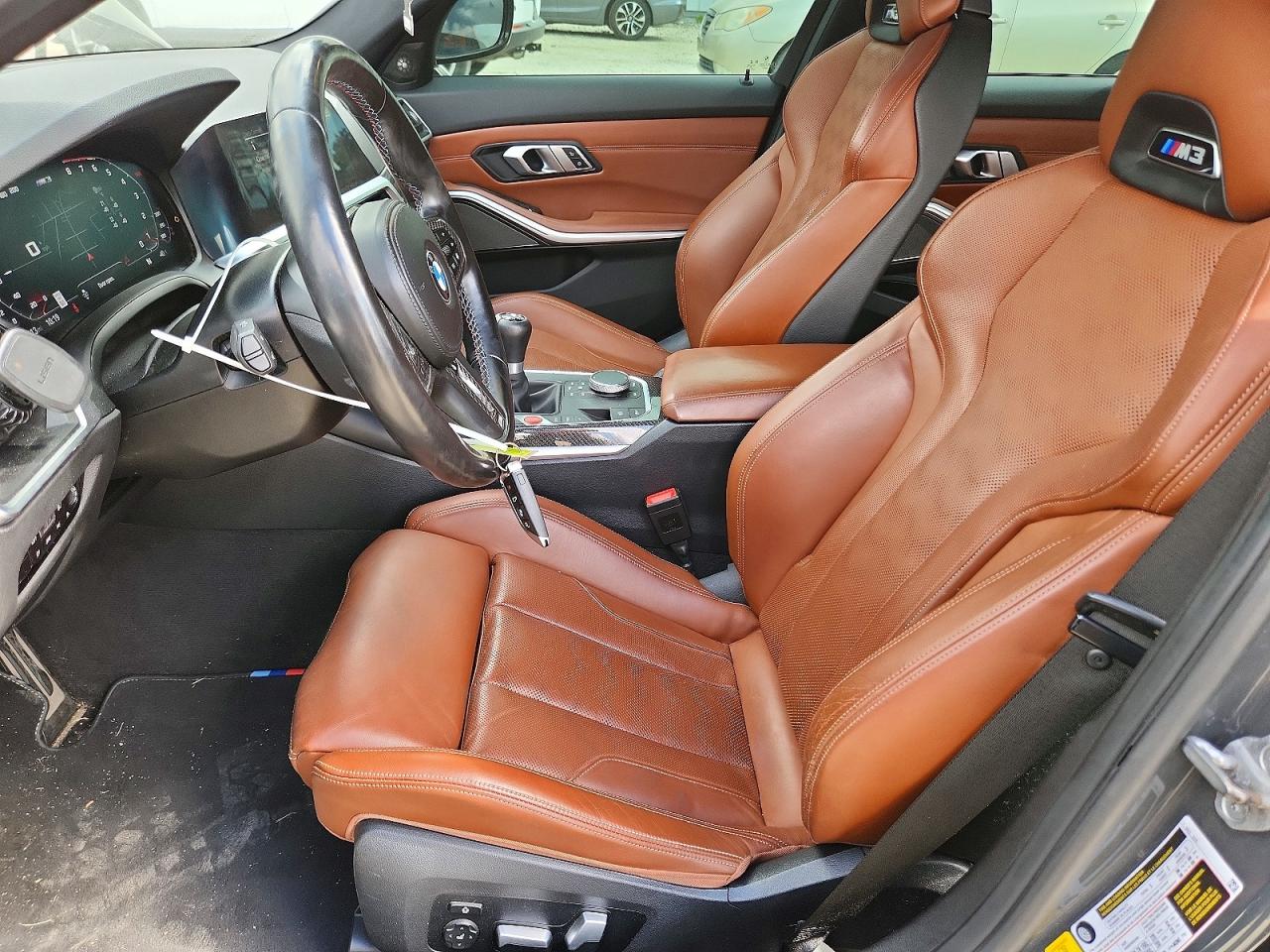 2022 Bmw M3 Gray vin: WBS53AY06NFM61837