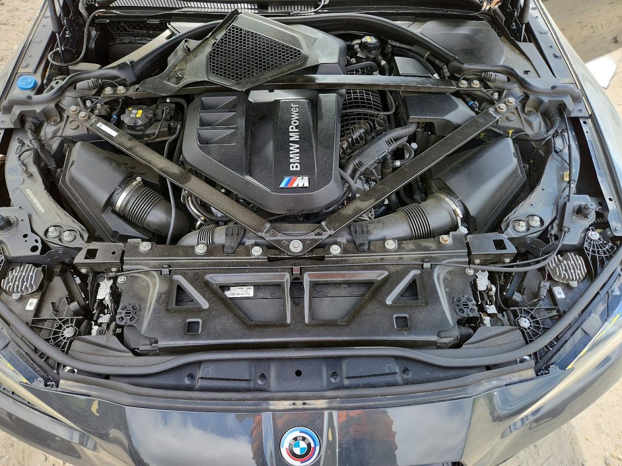 2022 Bmw M3 Gray vin: WBS53AY06NFM61837