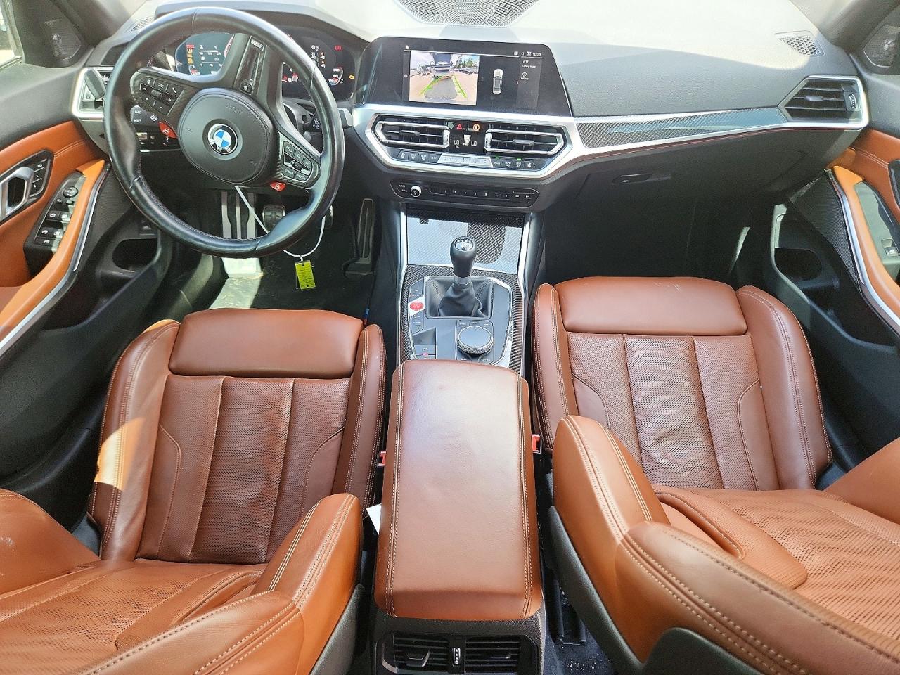 2022 Bmw M3 Gray vin: WBS53AY06NFM61837