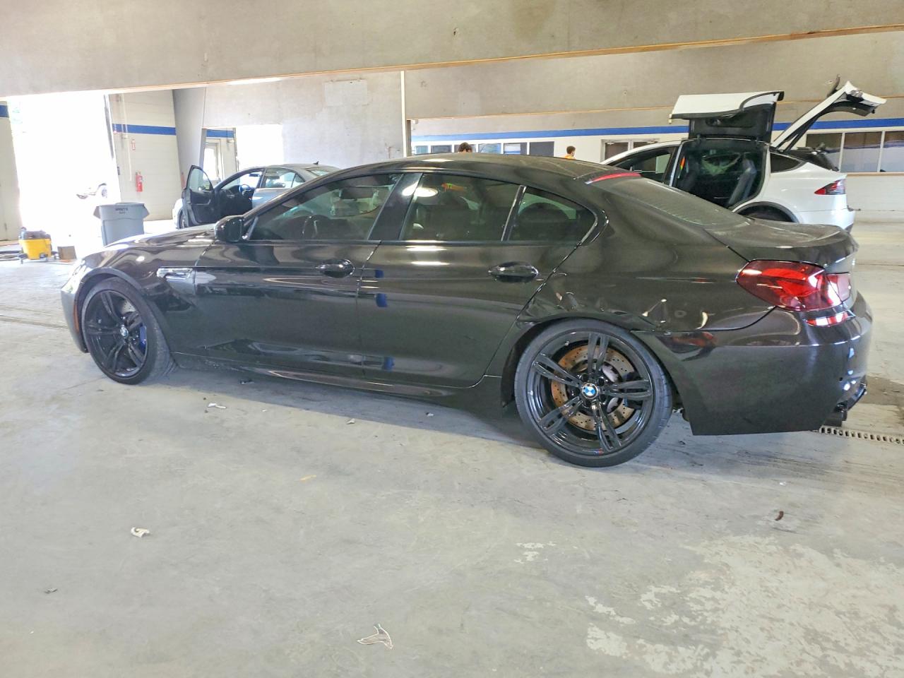 2014 Bmw M6 Gran Coupe Black vin: WBS6C9C50ED467148