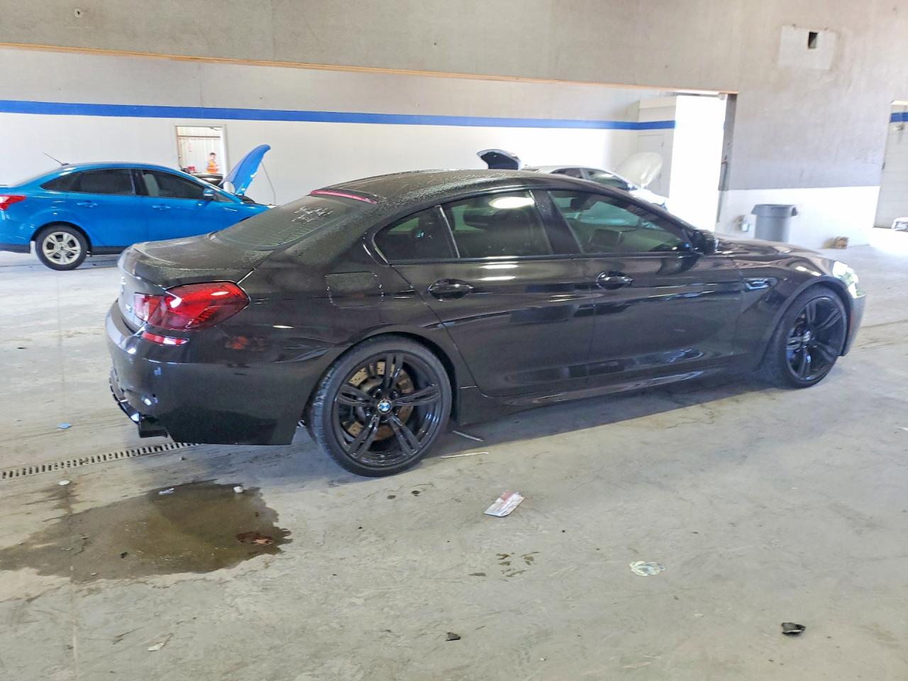 2014 Bmw M6 Gran Coupe Black vin: WBS6C9C50ED467148