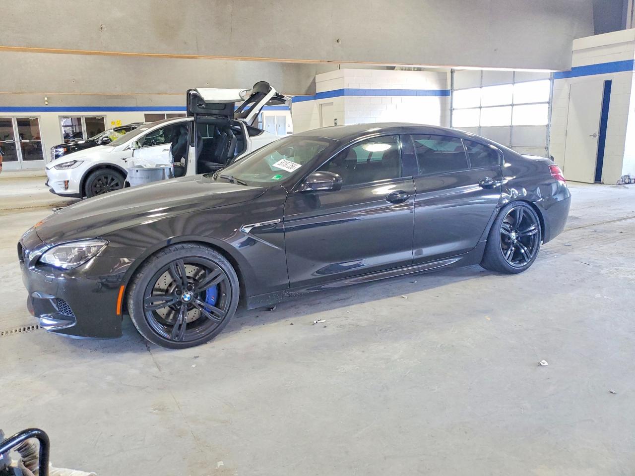2014 Bmw M6 Gran Coupe Black vin: WBS6C9C50ED467148