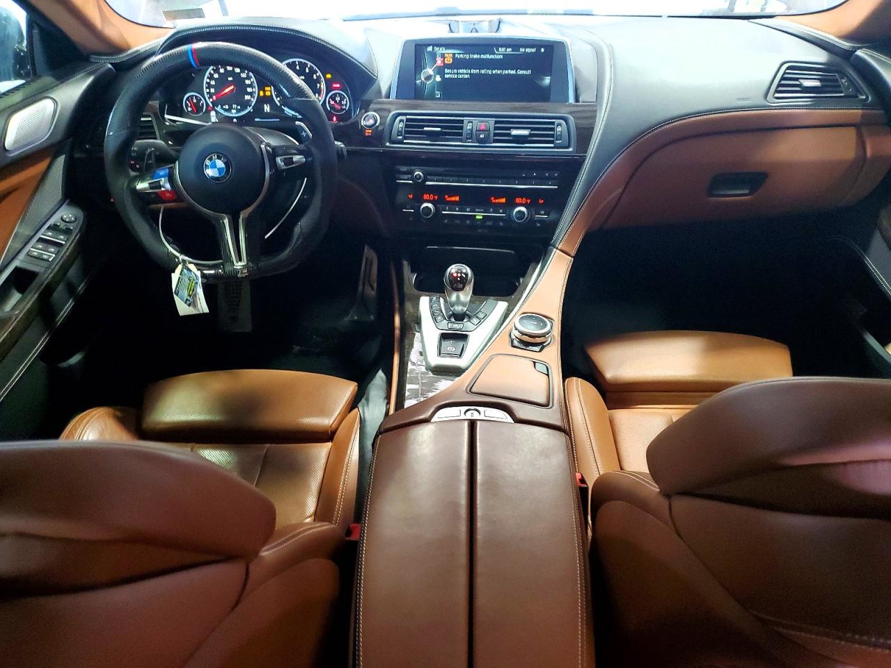2014 Bmw M6 Gran Coupe Black vin: WBS6C9C50ED467148