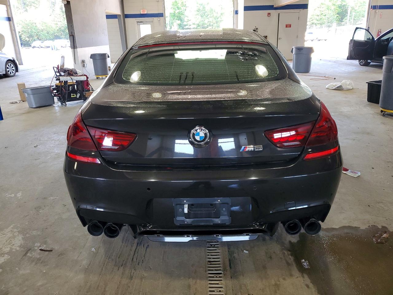 2014 Bmw M6 Gran Coupe Black vin: WBS6C9C50ED467148