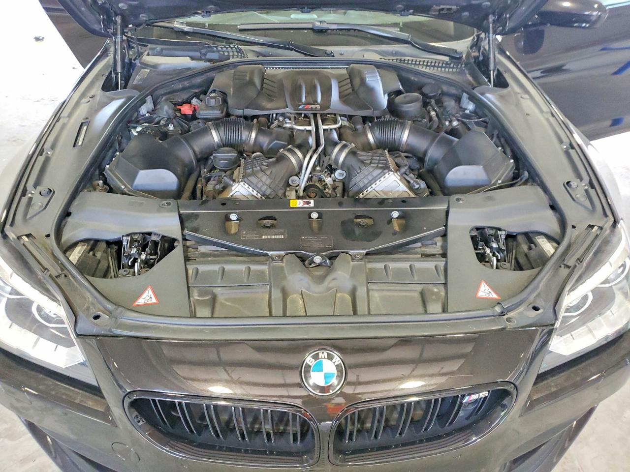 2014 Bmw M6 Gran Coupe Black vin: WBS6C9C50ED467148