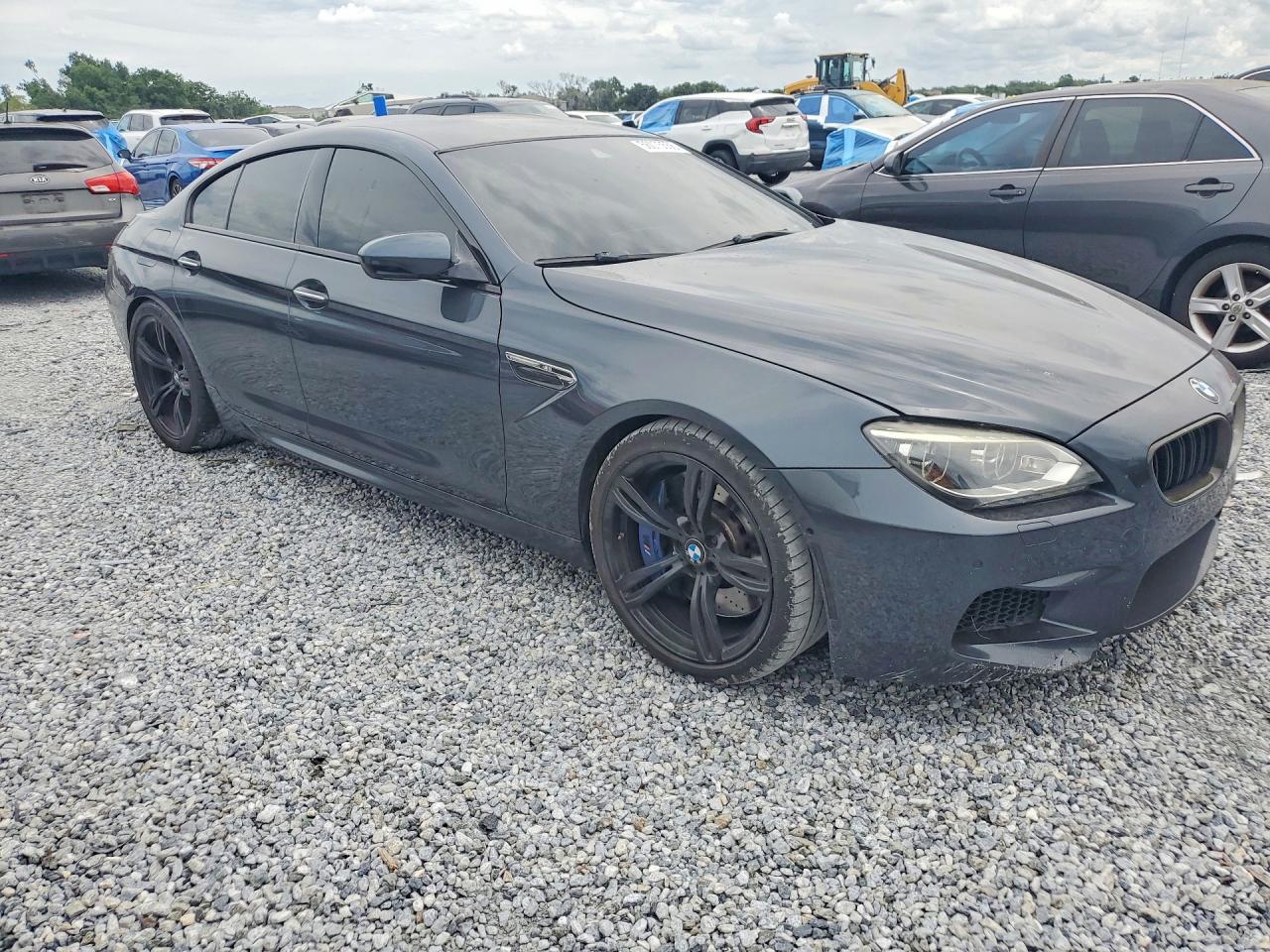 2015 Bmw M6 Gran Coupe Серый vin: WBS6C9C50FD467877