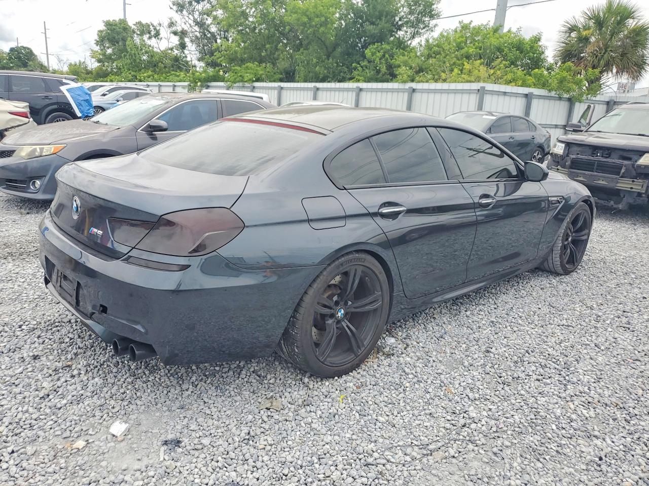 2015 Bmw M6 Gran Coupe Серый vin: WBS6C9C50FD467877