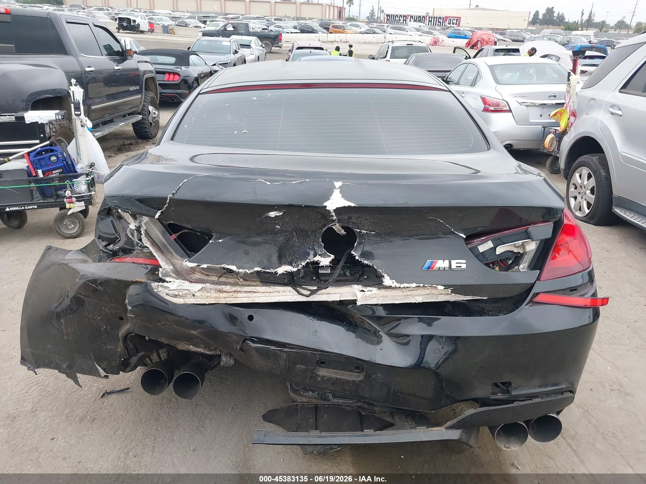 2014 Bmw M6 Gran Coupe   Black vin: WBS6C9C51ED467000