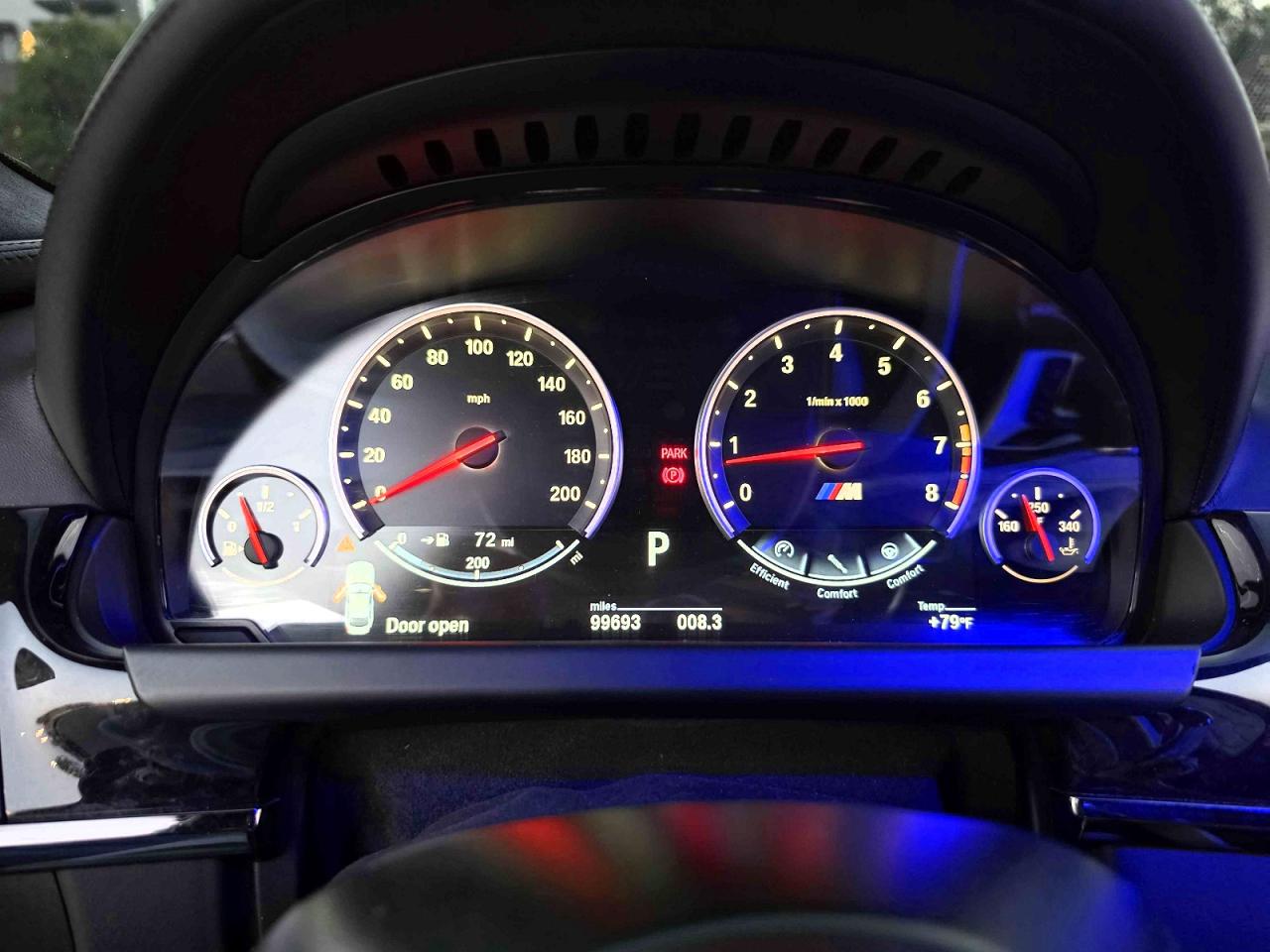 2014 Bmw M6 Gran Coupe Black vin: WBS6C9C51ED467286