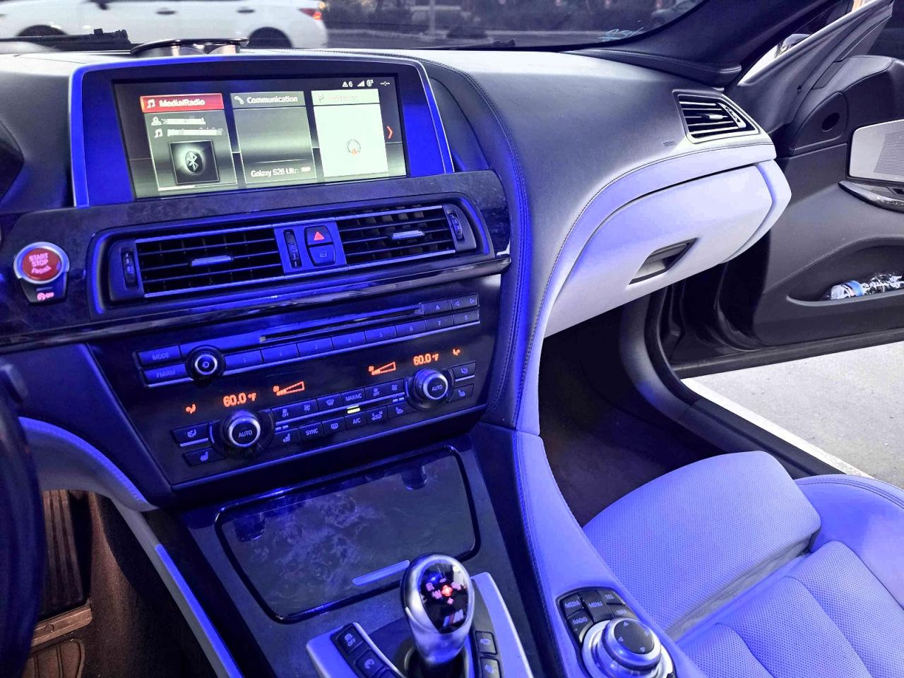 2014 Bmw M6 Gran Coupe Black vin: WBS6C9C51ED467286