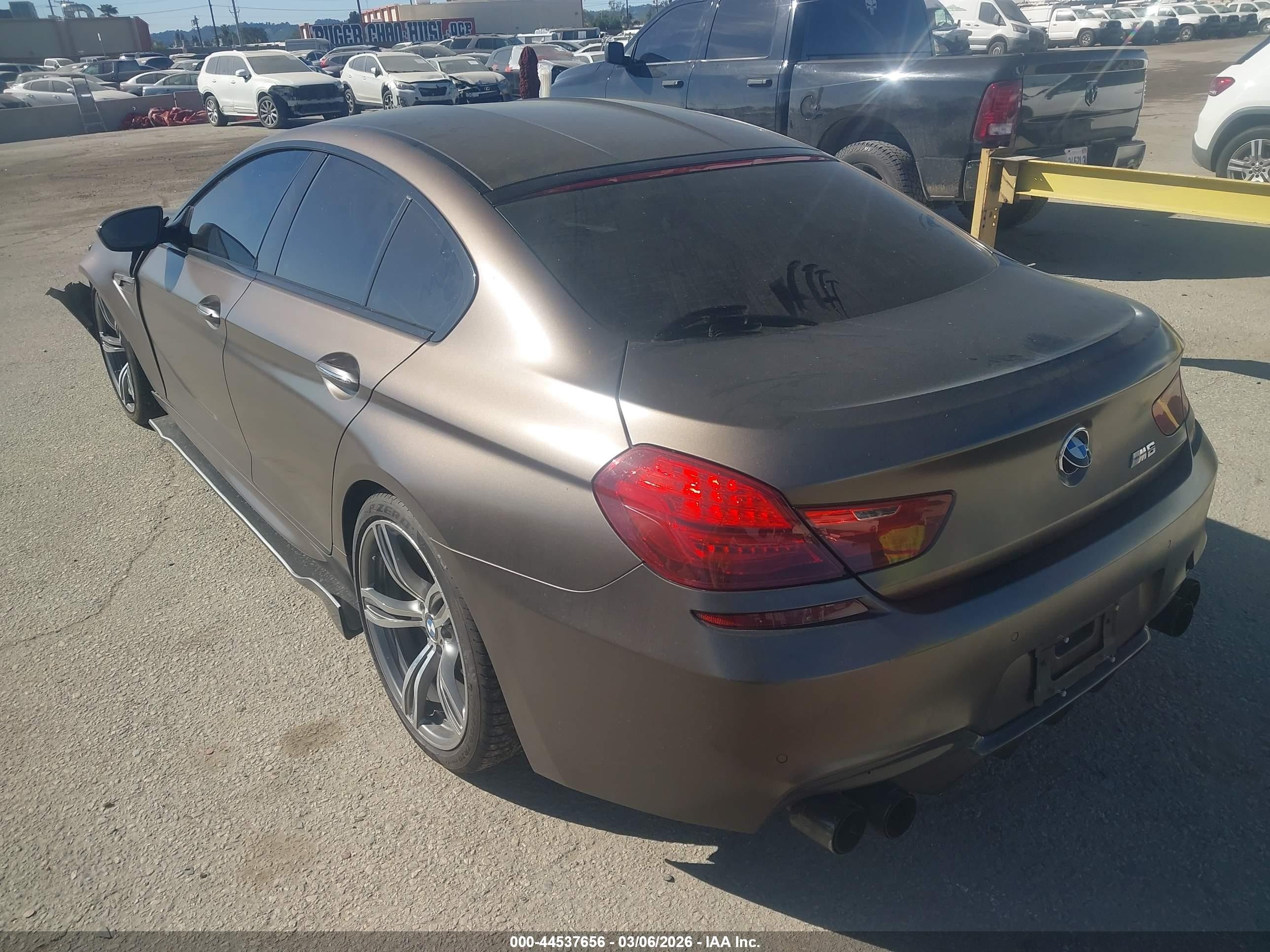 2014 Bmw M6 Gran Coupe   Brown vin: WBS6C9C51ED467305