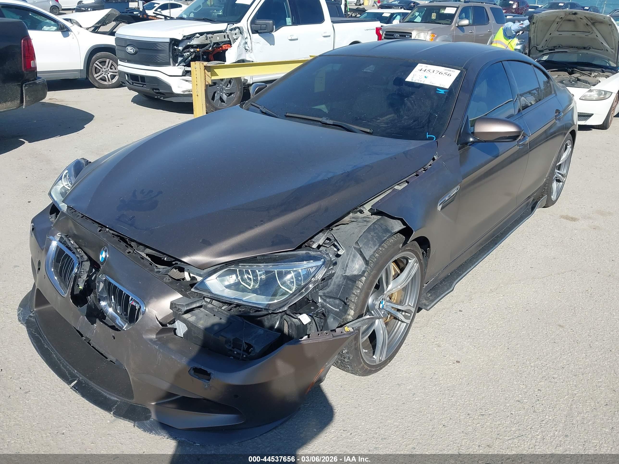2014 Bmw M6 Gran Coupe   Brown vin: WBS6C9C51ED467305