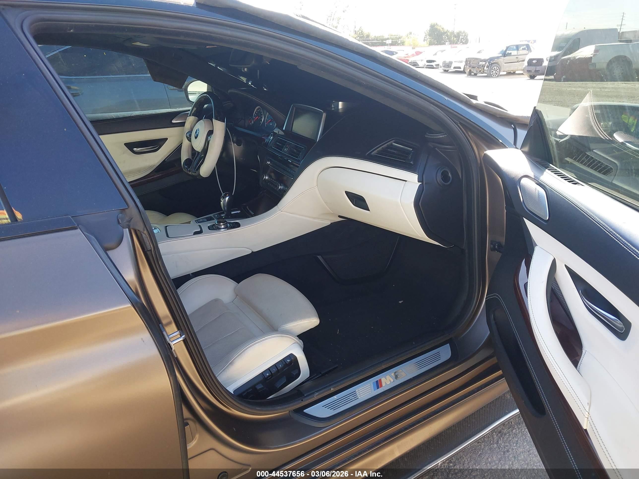 2014 Bmw M6 Gran Coupe   Brown vin: WBS6C9C51ED467305