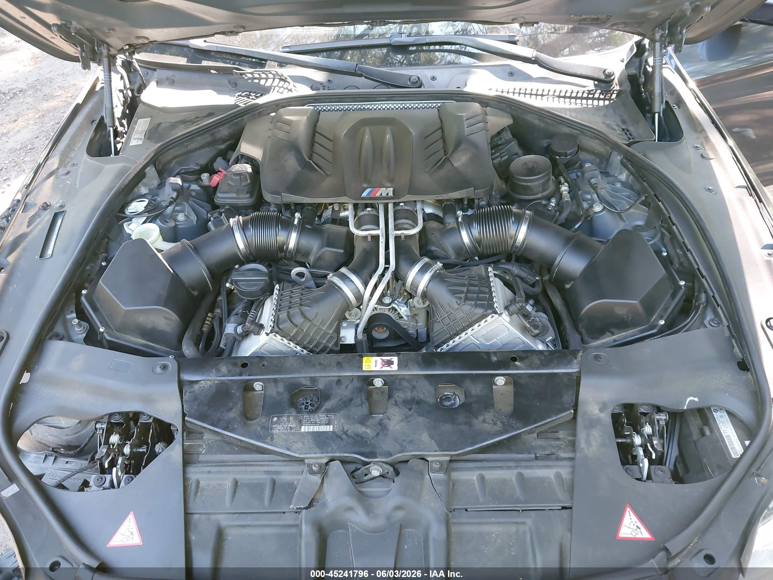 2014 Bmw M6 Gran Coupe   Черный vin: WBS6C9C52ED466972