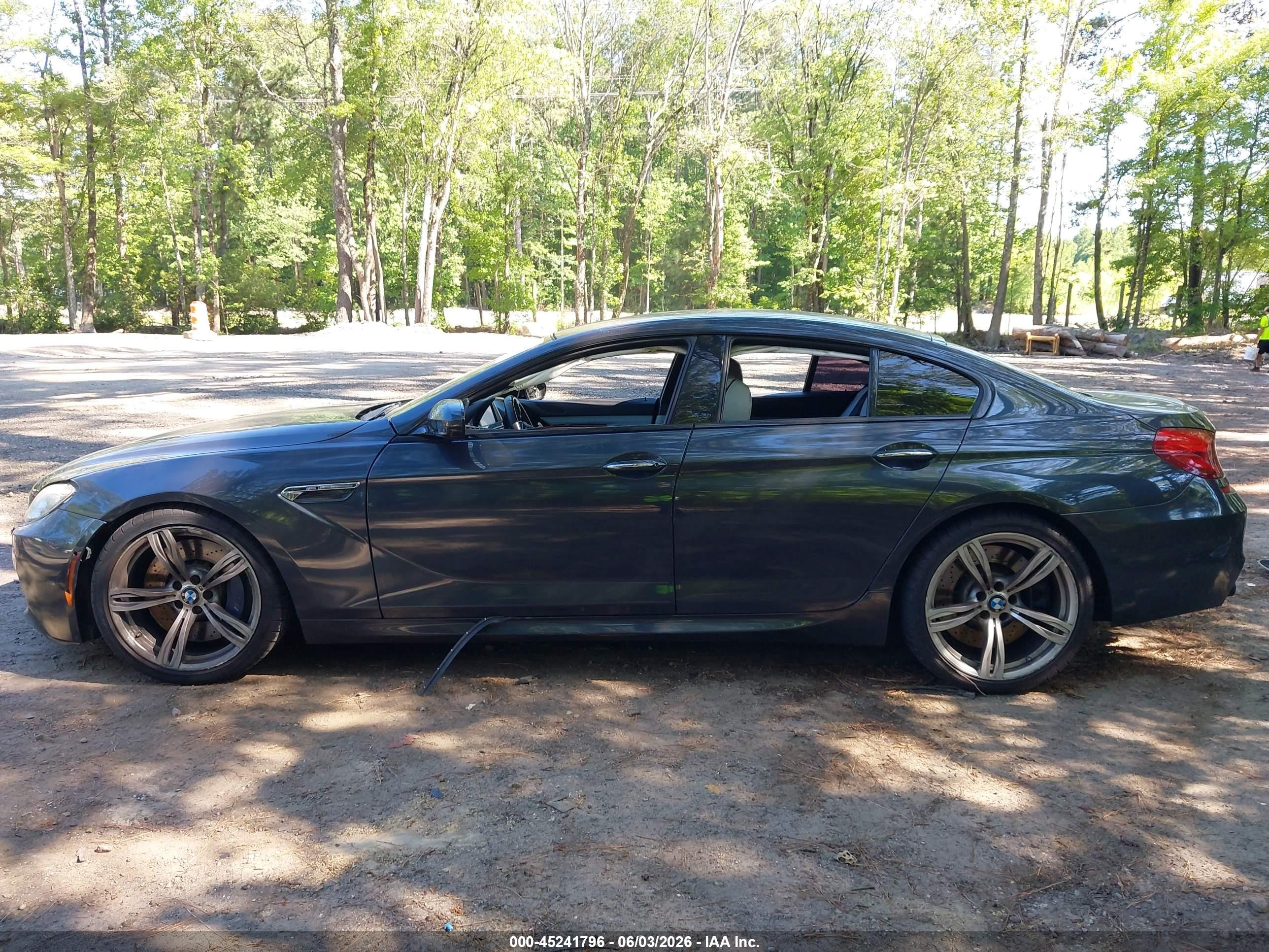 2014 Bmw M6 Gran Coupe   Черный vin: WBS6C9C52ED466972