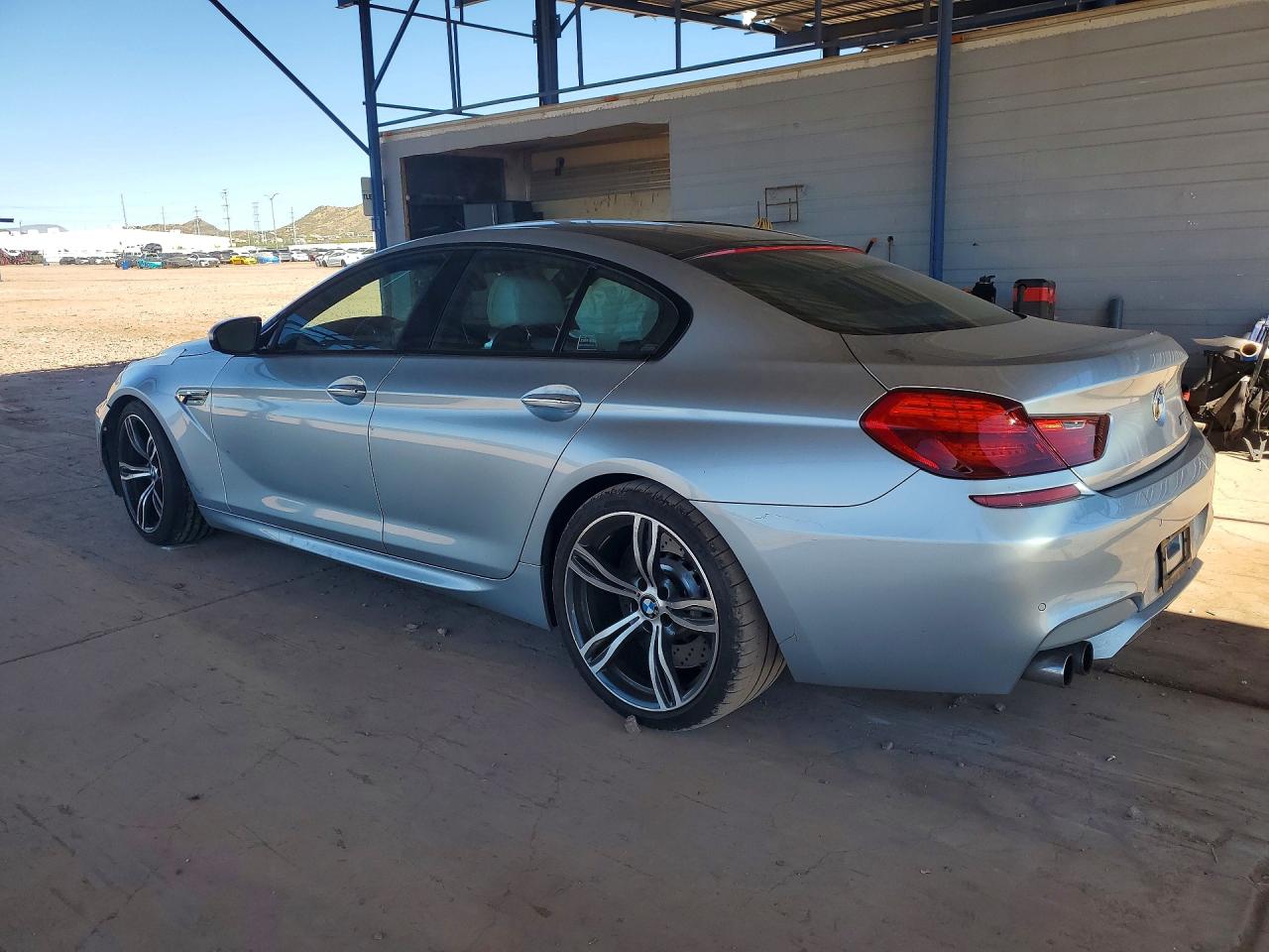 2015 Bmw M6 Gran Coupe Gray vin: WBS6C9C53FD467520