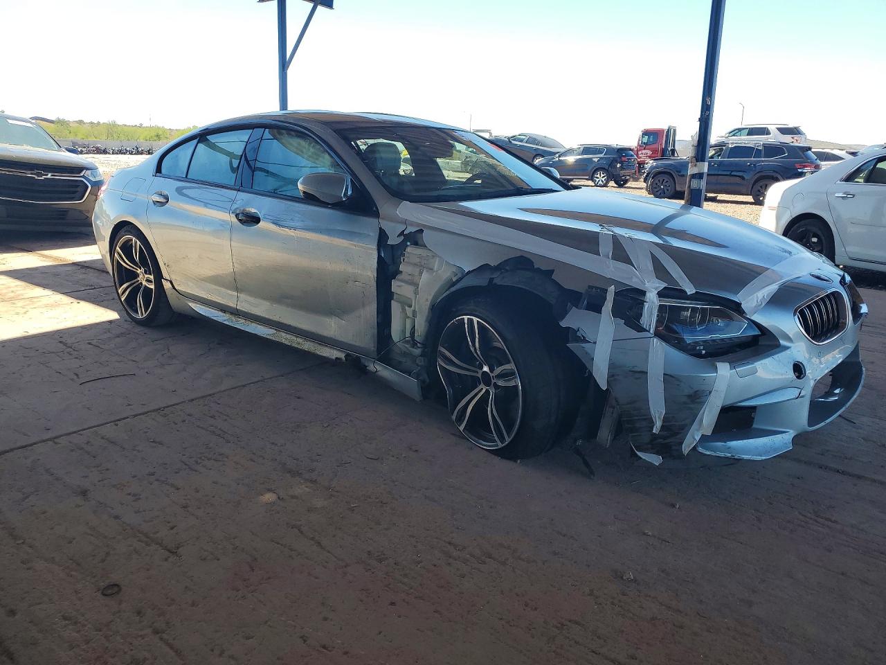 2015 Bmw M6 Gran Coupe Gray vin: WBS6C9C53FD467520