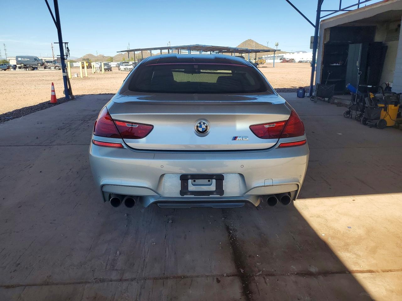 2015 Bmw M6 Gran Coupe Gray vin: WBS6C9C53FD467520