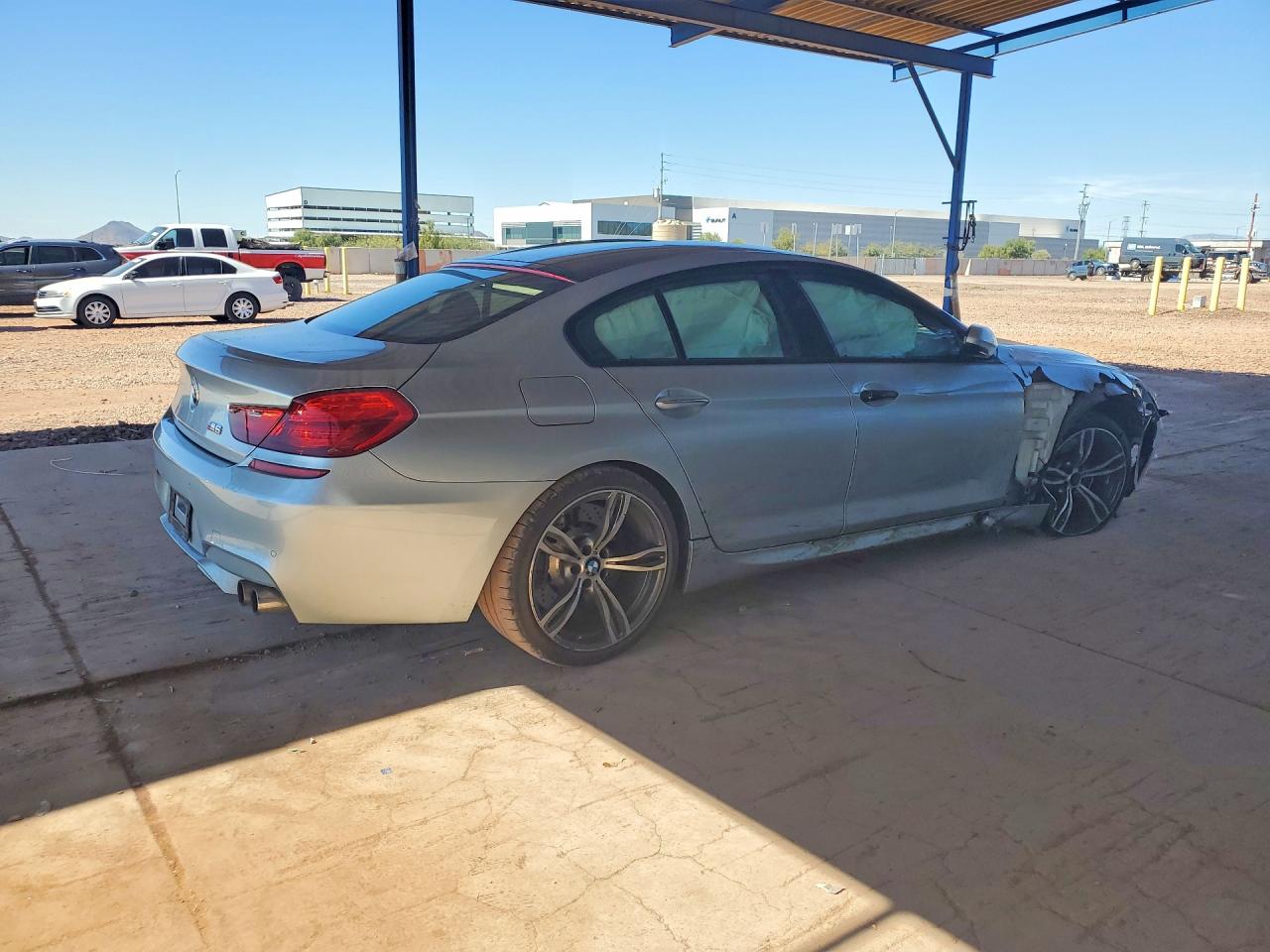 2015 Bmw M6 Gran Coupe Gray vin: WBS6C9C53FD467520