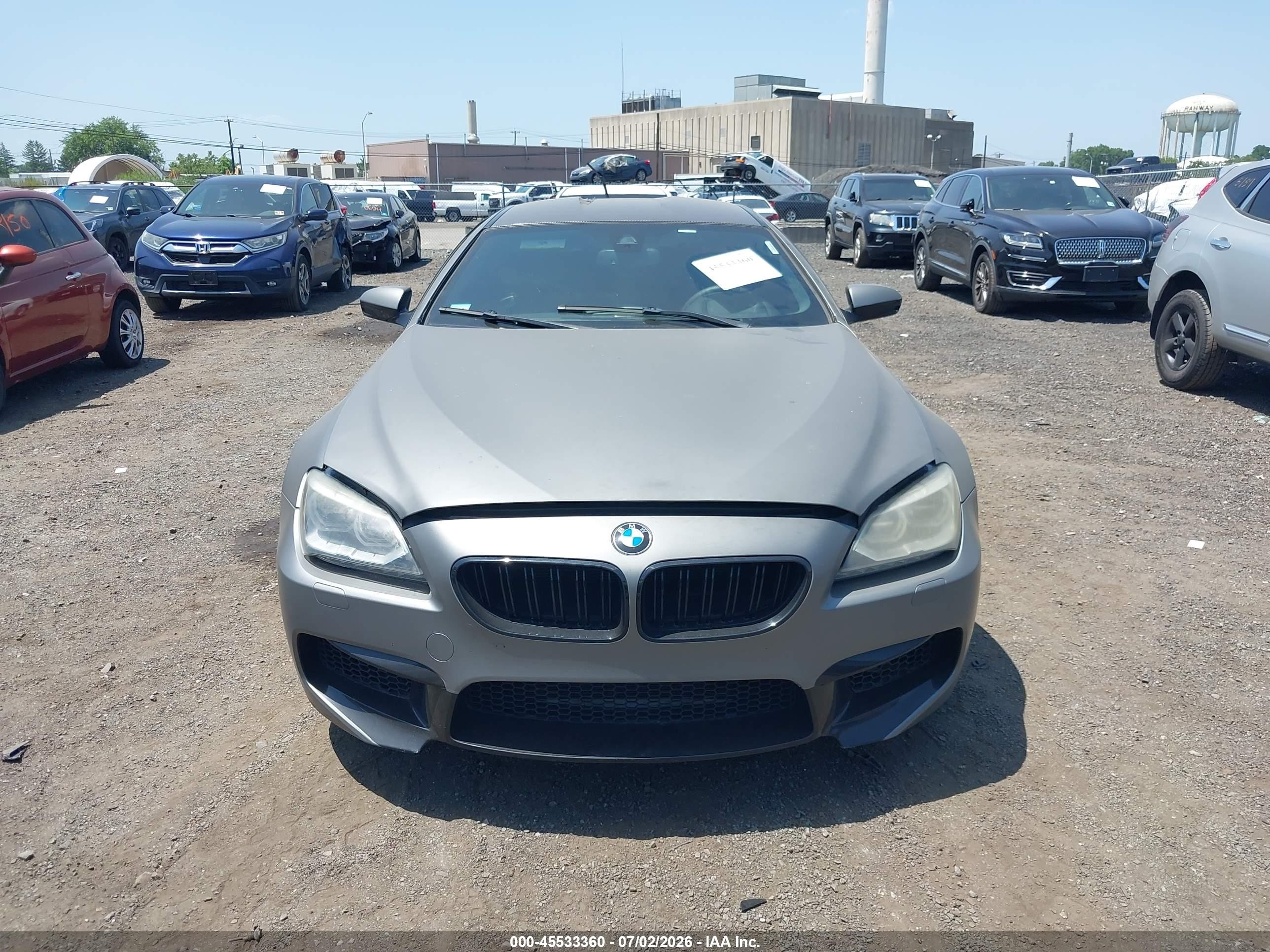 2014 Bmw M6 Gran Coupe   Gray vin: WBS6C9C56EDV73877