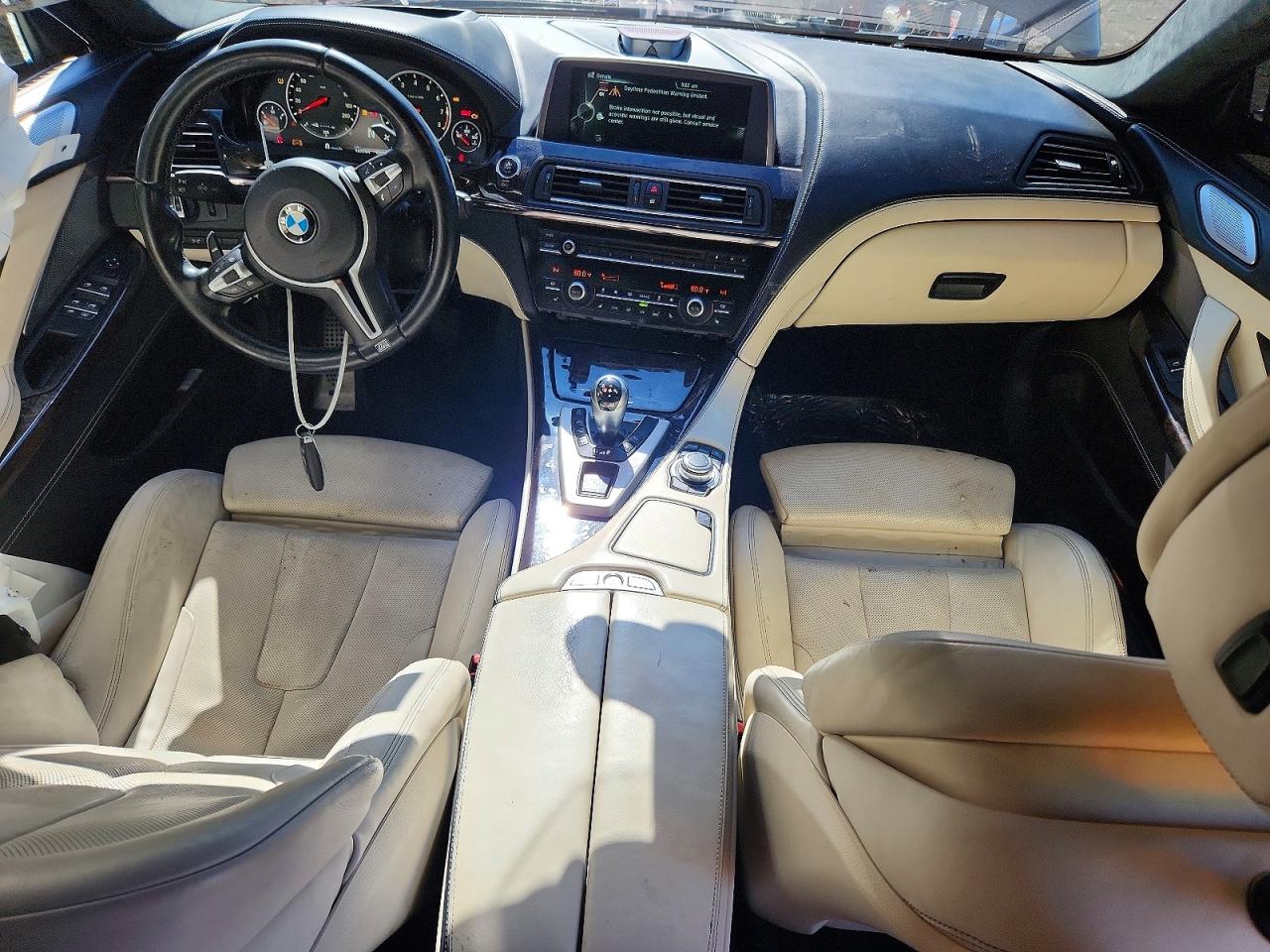 2014 Bmw M6 Gran Coupe Black vin: WBS6C9C58ED466782
