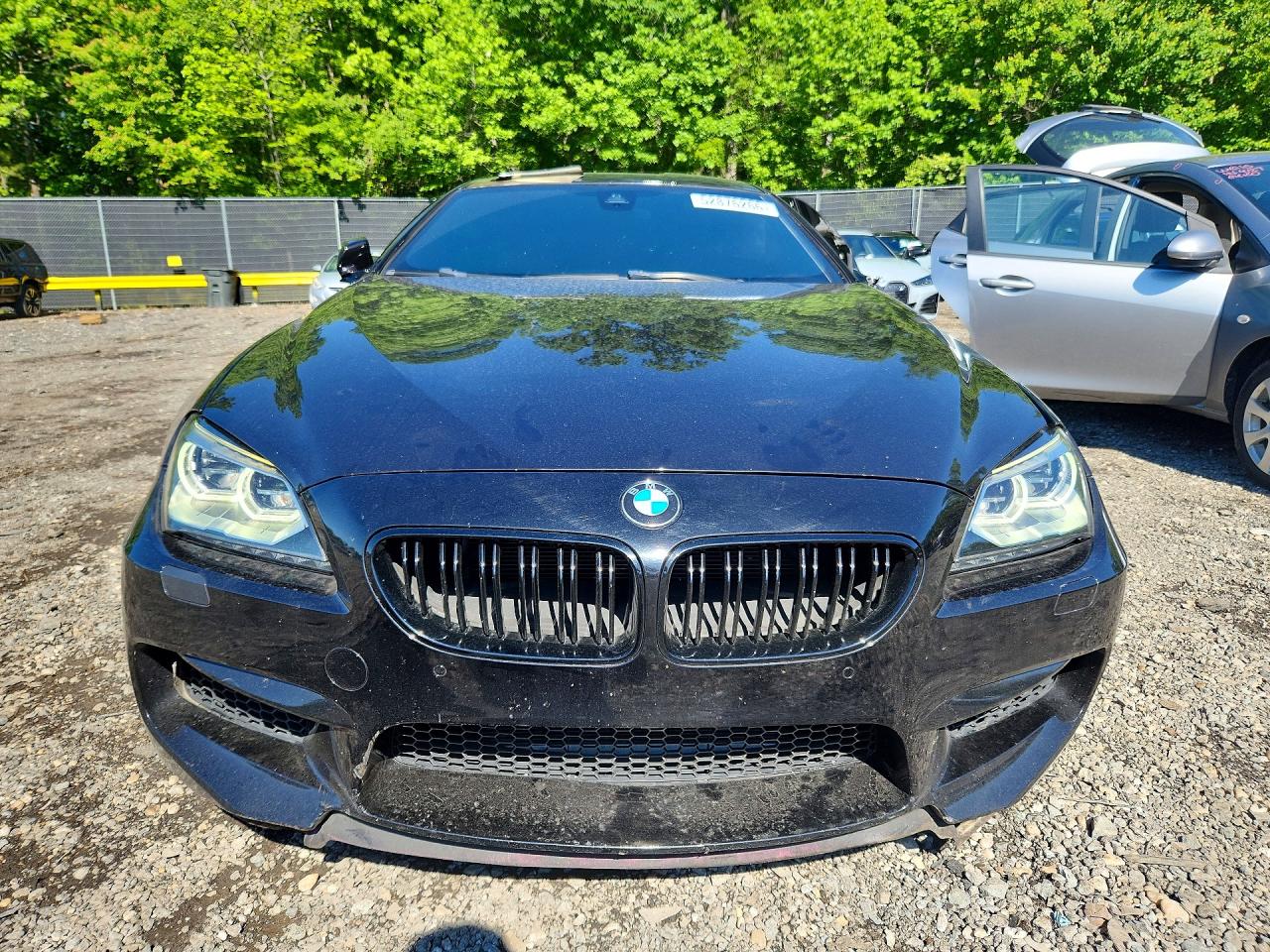 2014 Bmw M6 Gran Coupe Black vin: WBS6C9C58ED466782
