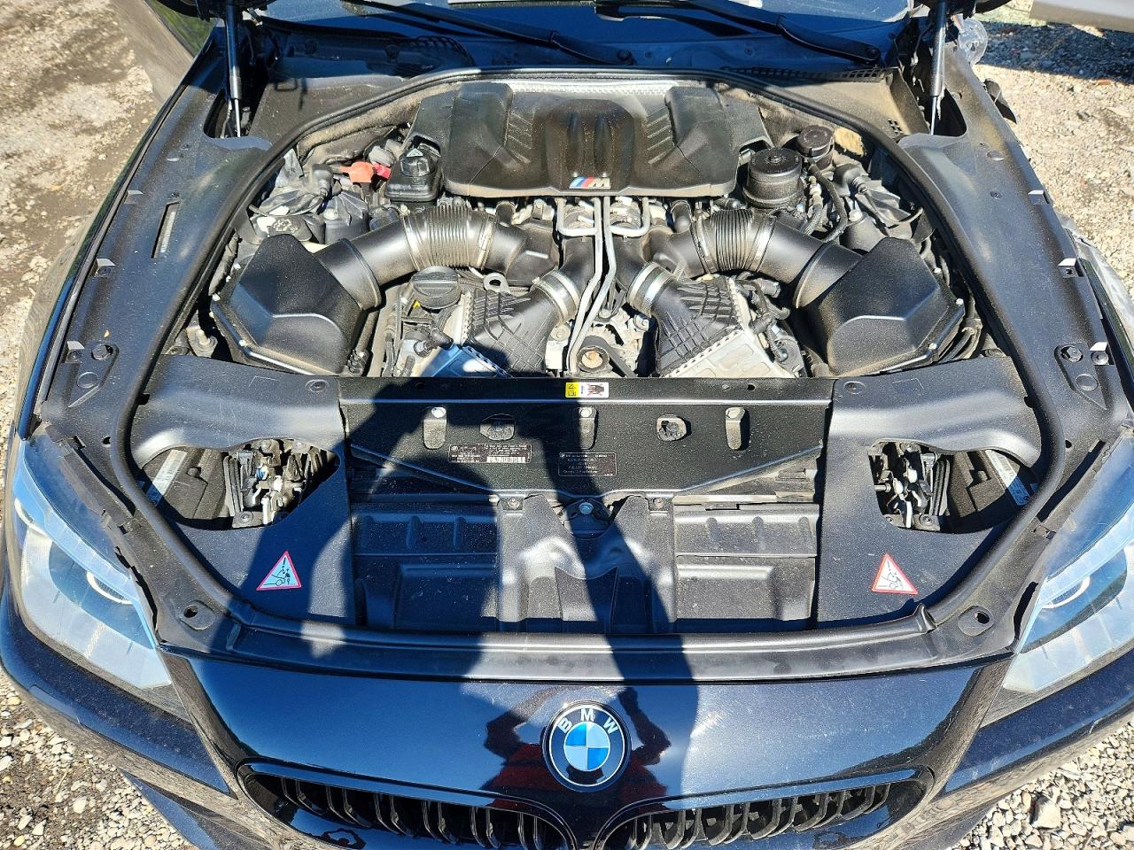 2014 Bmw M6 Gran Coupe Black vin: WBS6C9C58ED466782