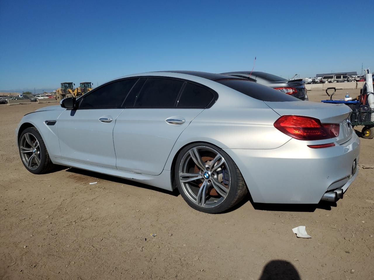 2014 Bmw M6 Gran Coupe Серебряный vin: WBS6C9C58EDV73721