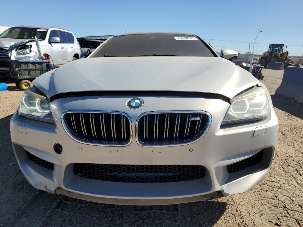 2014 Bmw M6 Gran Coupe Серебряный vin: WBS6C9C58EDV73721