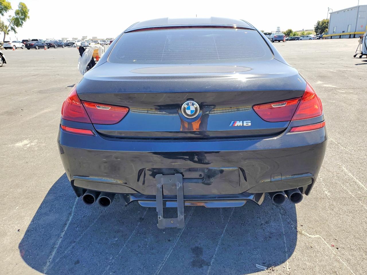 2014 Bmw M6 Gran Coupe Black vin: WBS6C9C58EDV73914