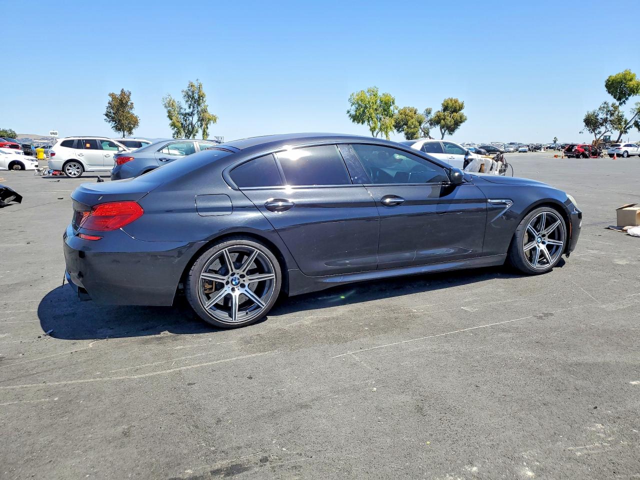 2014 Bmw M6 Gran Coupe Black vin: WBS6C9C58EDV73914