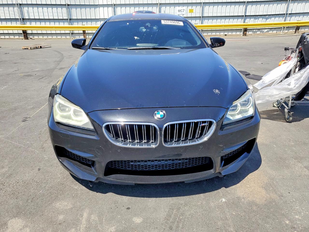 2014 Bmw M6 Gran Coupe Black vin: WBS6C9C58EDV73914