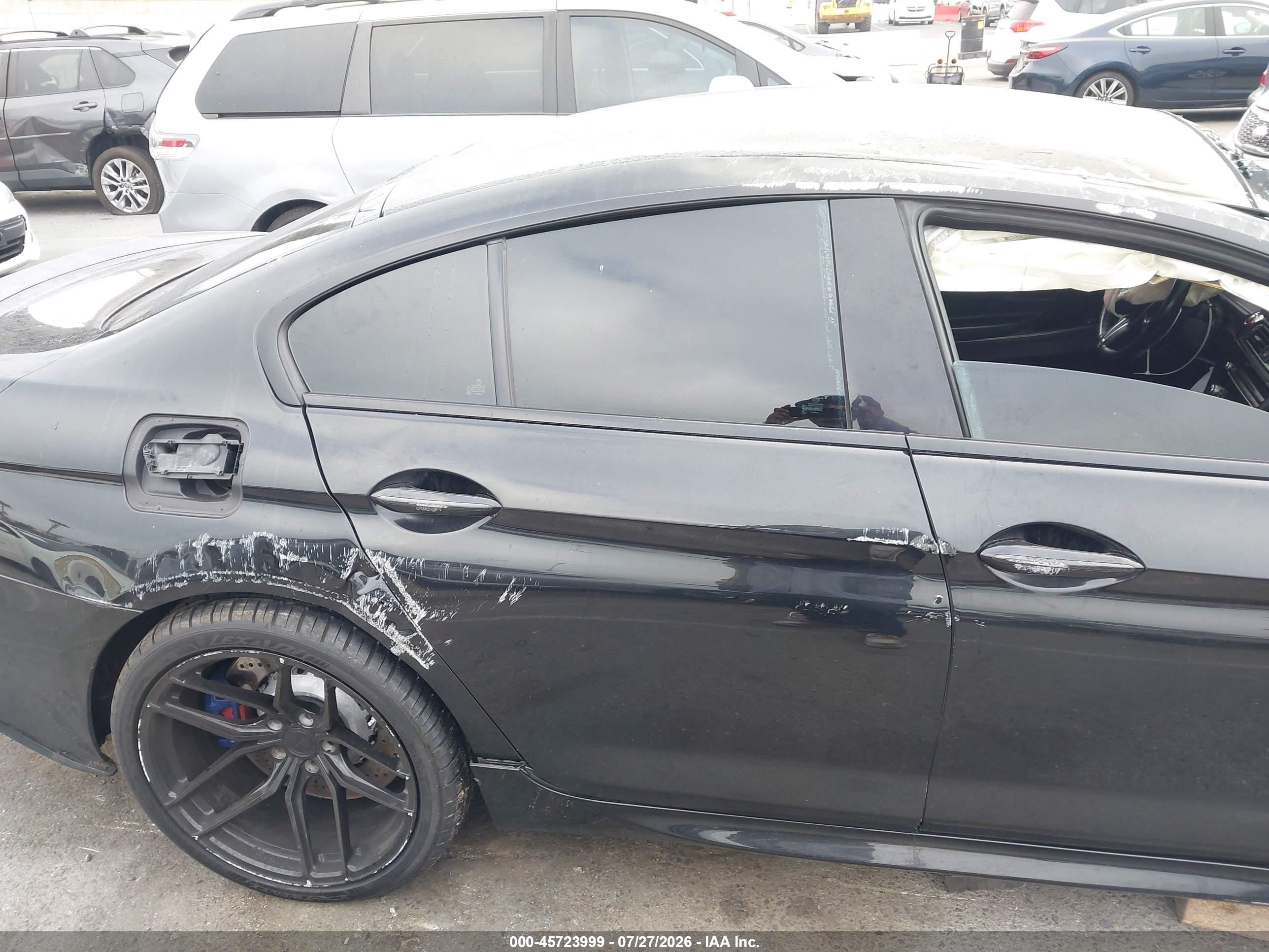 2014 Bmw M6 Gran Coupe   Черный vin: WBS6C9C59ED466998