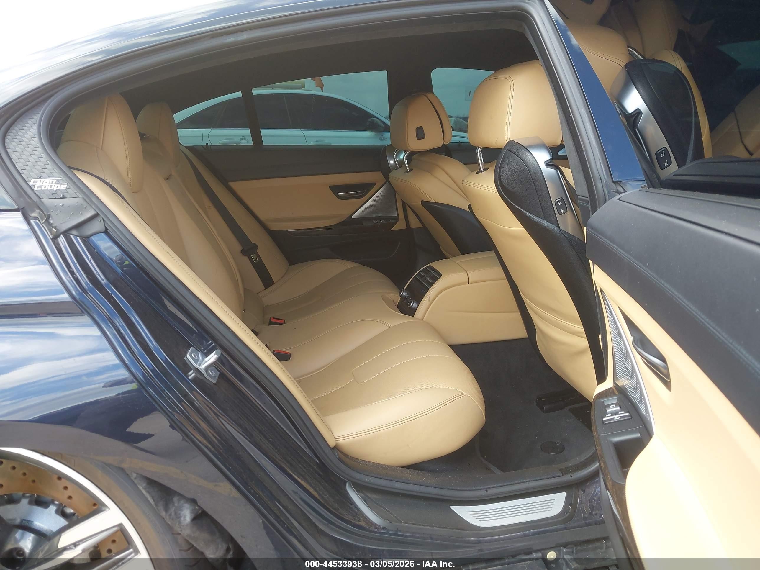 2014 Bmw M6 Gran Coupe   Dark Blue vin: WBS6C9C59ED467374