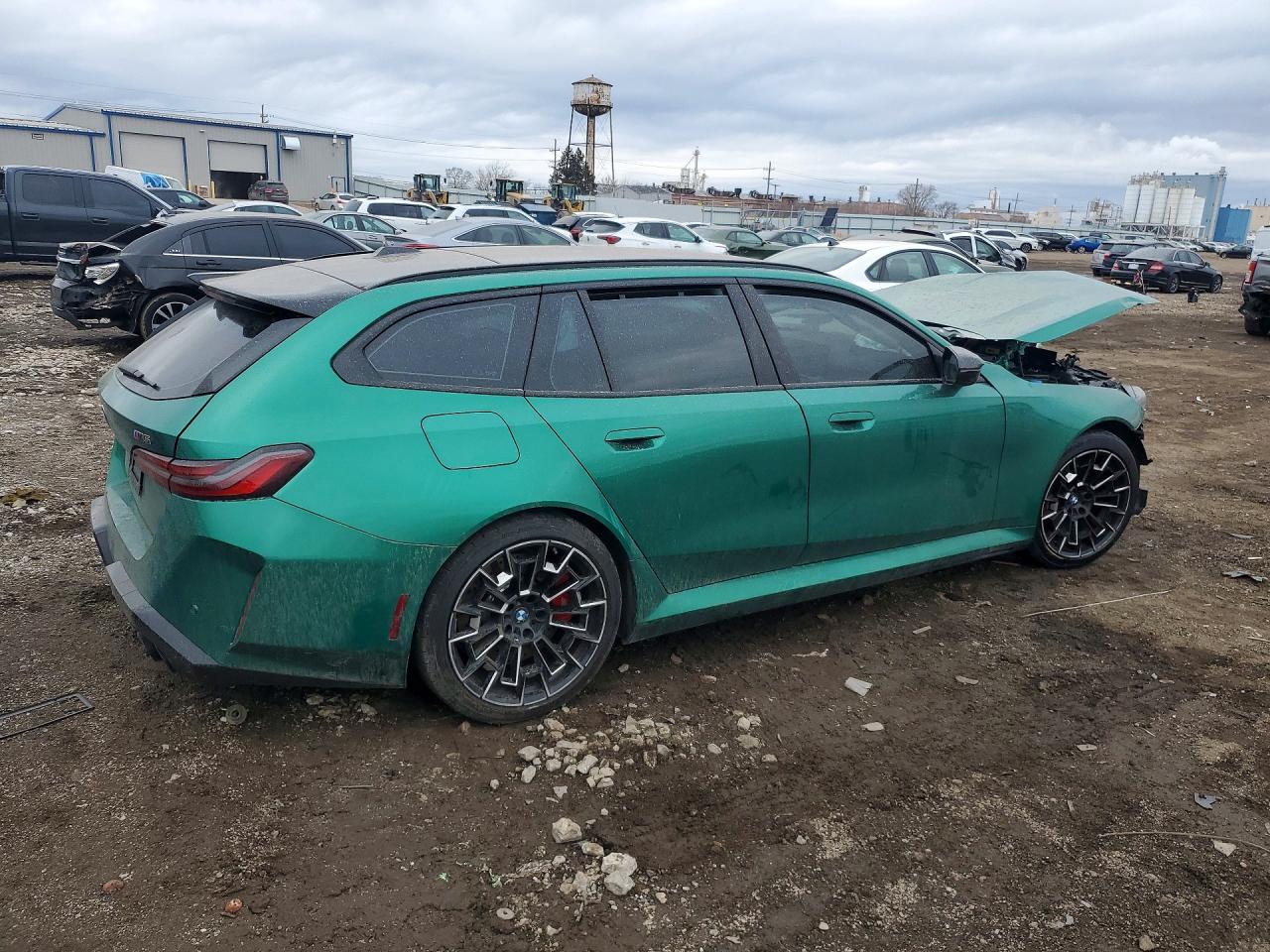 2026 Bmw M5 Touring Зеленый vin: WBS83GV00TCW64029