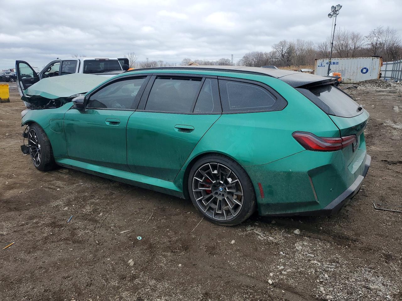 2026 Bmw M5 Touring Зеленый vin: WBS83GV00TCW64029