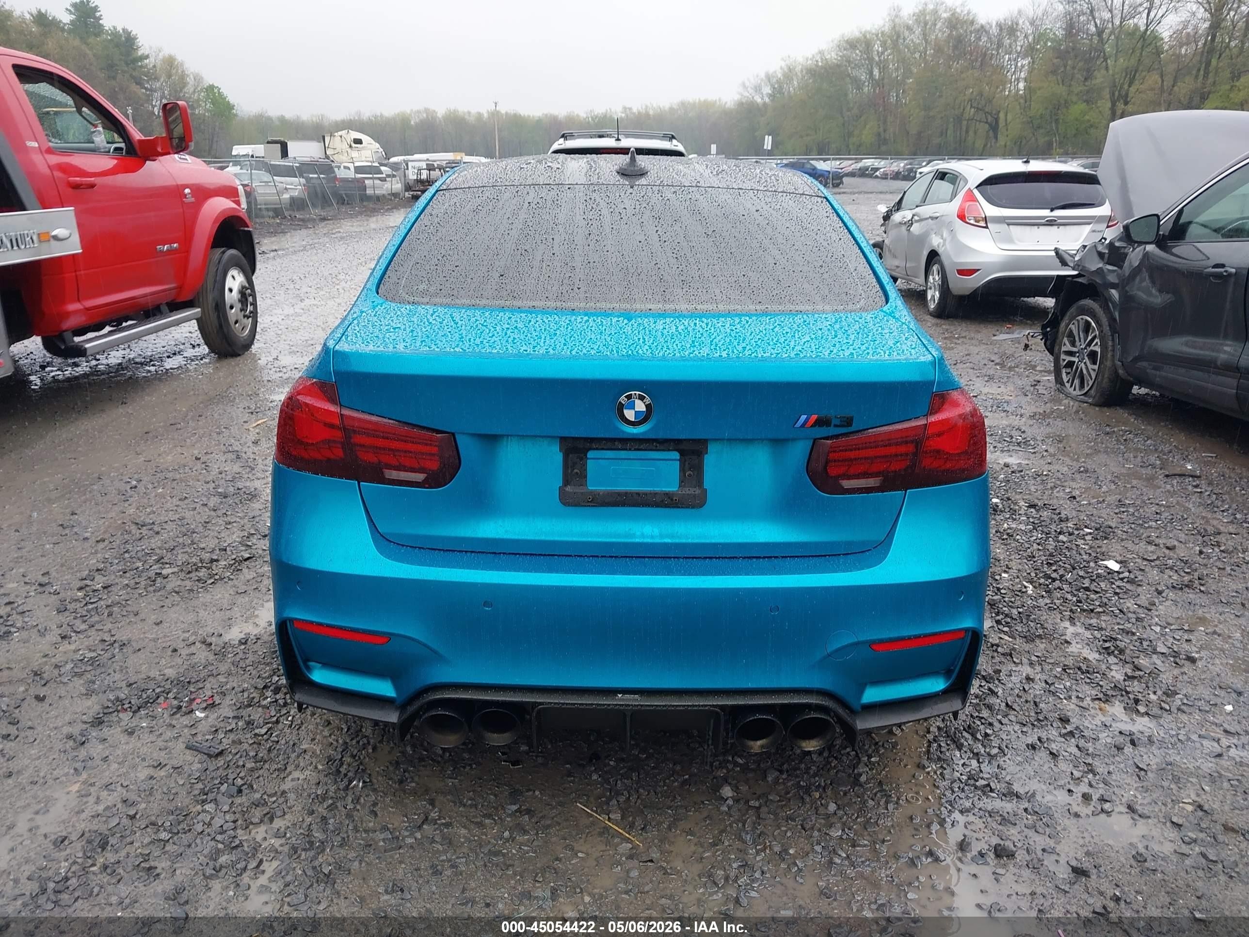 2018 Bmw M3 Cs Teal vin: WBS8M9C54J5J79790