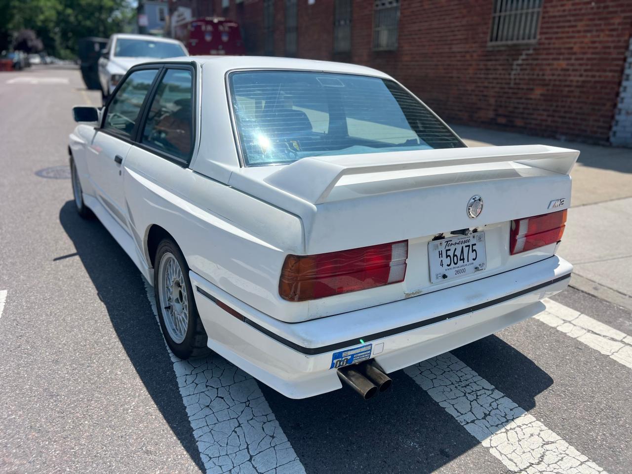 1988 Bmw M3 White vin: WBSAK0302J2195088