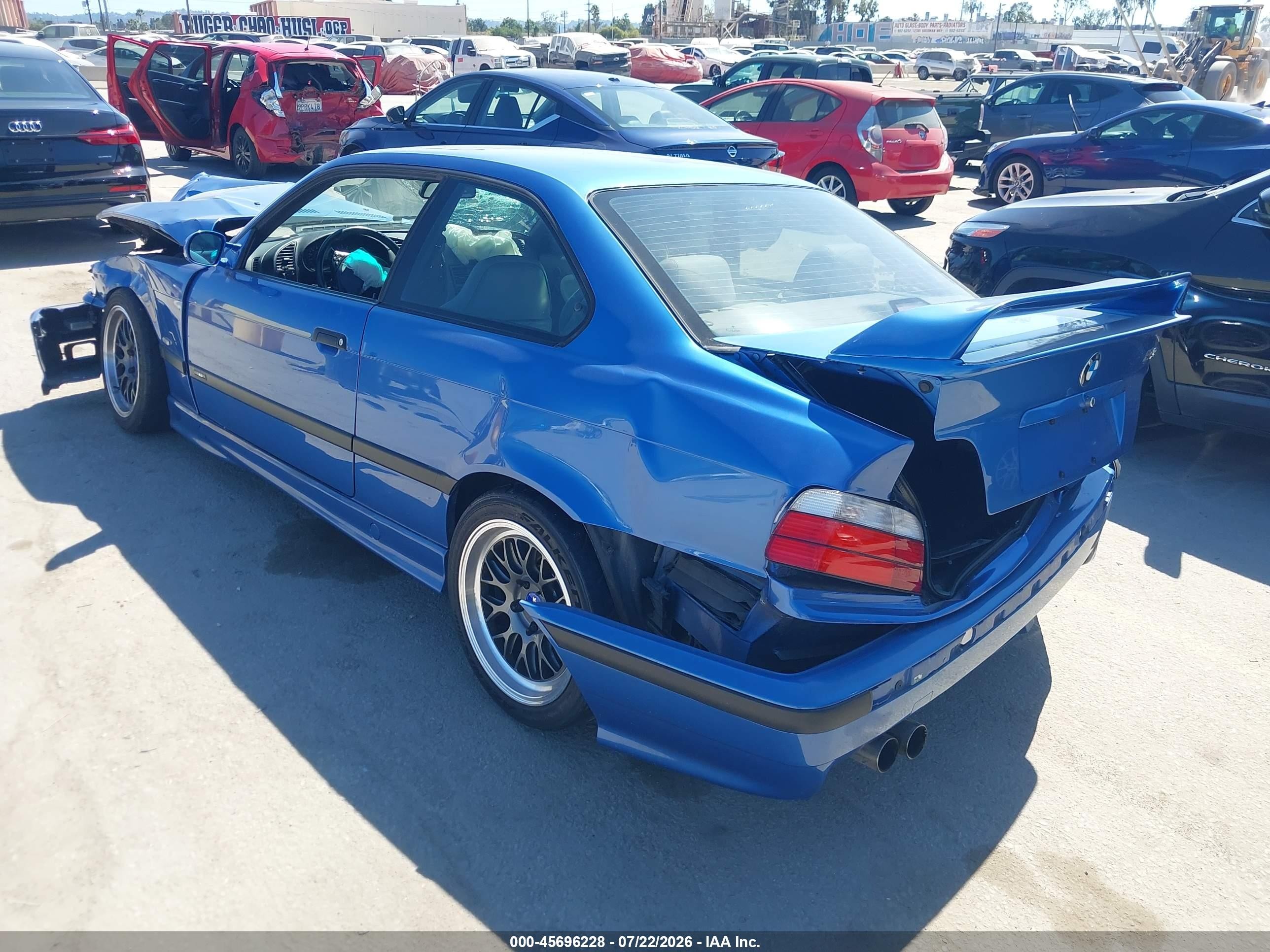 1999 Bmw M3   Blue vin: WBSBG9330XEY82887