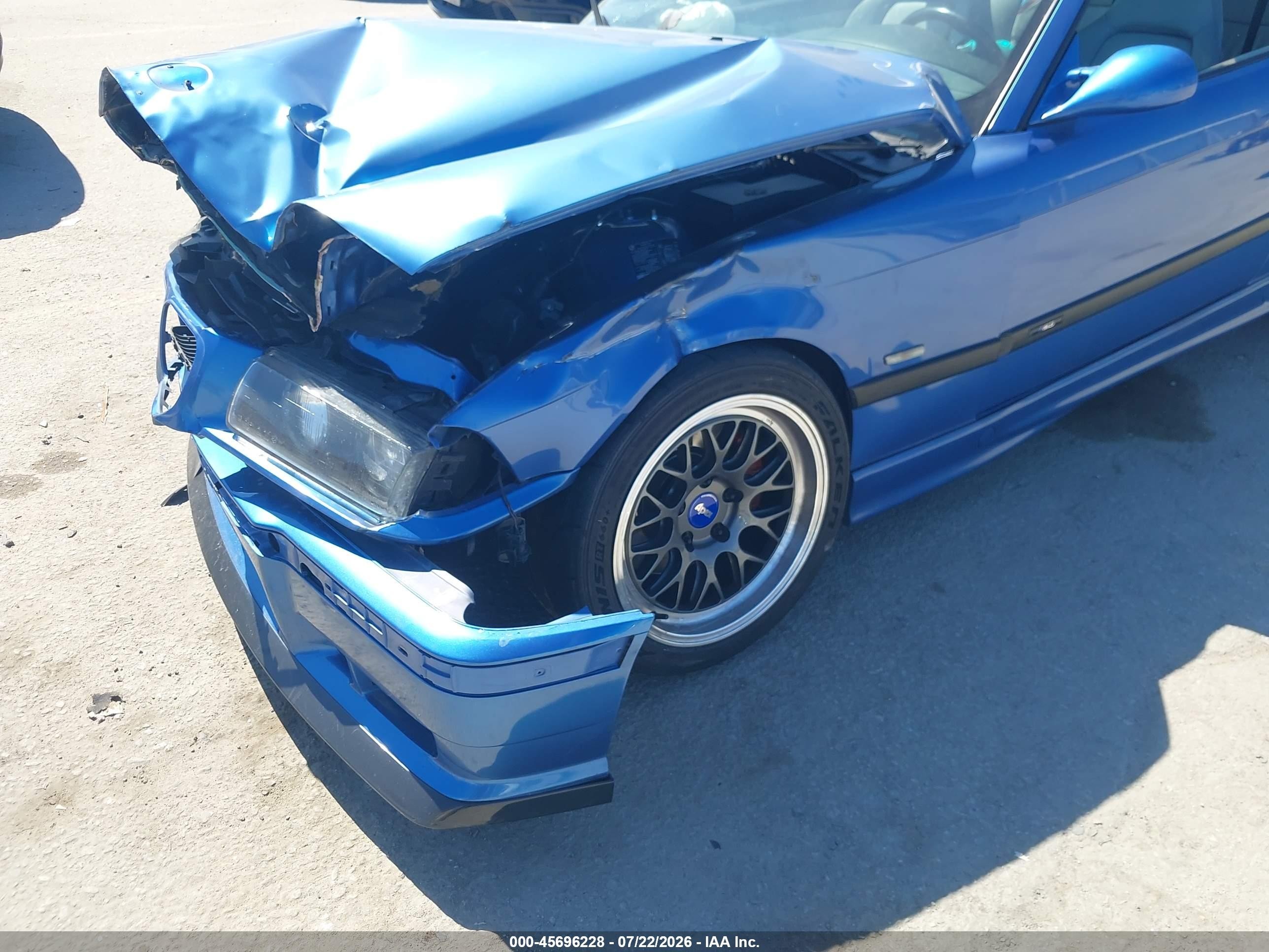 1999 Bmw M3   Blue vin: WBSBG9330XEY82887