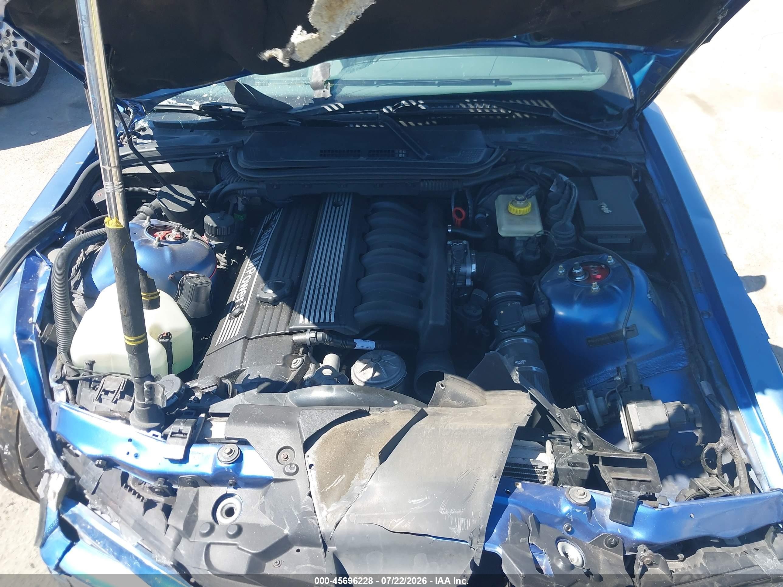 1999 Bmw M3   Blue vin: WBSBG9330XEY82887