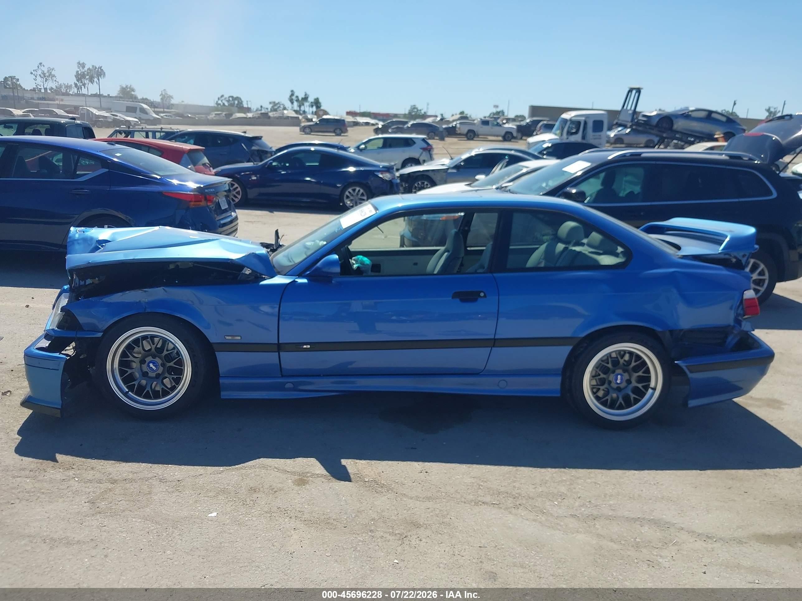 1999 Bmw M3   Blue vin: WBSBG9330XEY82887